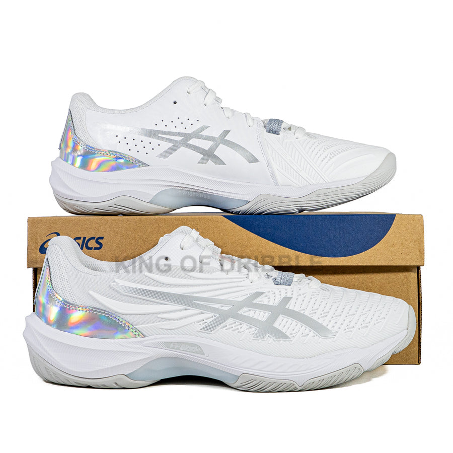 KING OF DRIBBLE Sepatu Badminton/Bulu Tangkis Asics Court Control FF 4 1073A091-100 Original