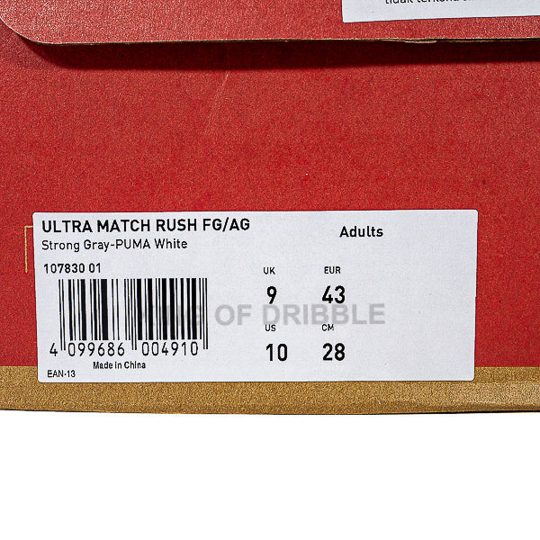 Sepatu Bola Puma Ultra Match Rush FG/AG 107830-01 Original BNIB