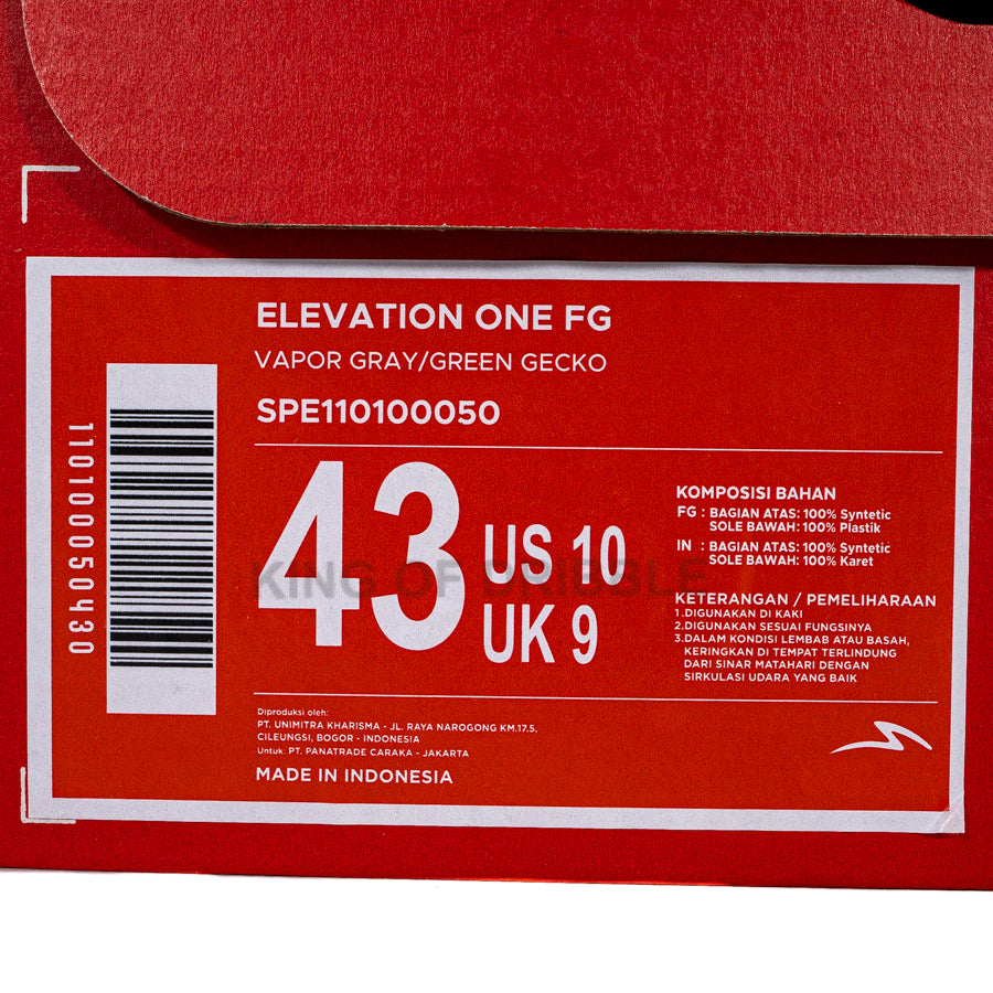 Sepatu Bola Specs Elevation One FG 110100050 Original BNIB