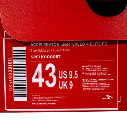 Sepatu Bola Specs Acc Lightspeed 4 Elite FG 110100057 Original BNIB