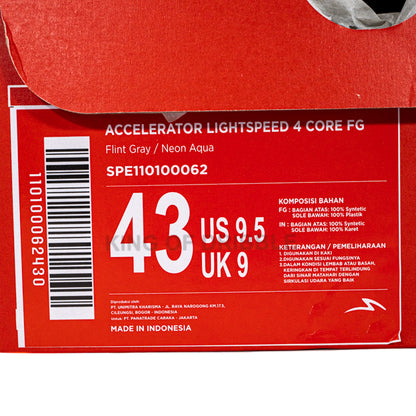 Sepatu Bola Specs Acc Lightspeed 4 Core FG 110100062 Original BNIB