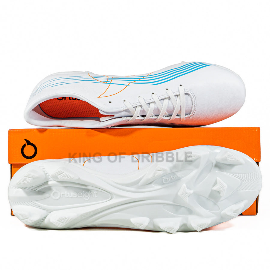 Sepatu Bola Ortuseight Horizon FG White Cyan 11010336 Original BNIB