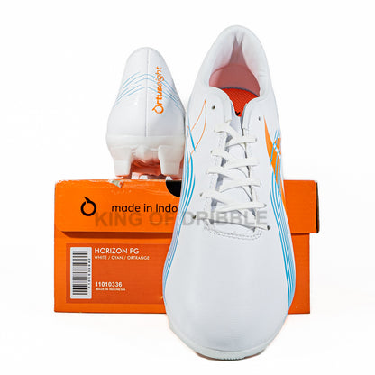 Sepatu Bola Ortuseight Horizon FG White Cyan 11010336 Original BNIB