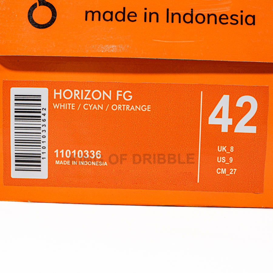 Sepatu Bola Ortuseight Horizon FG White Cyan 11010336 Original BNIB