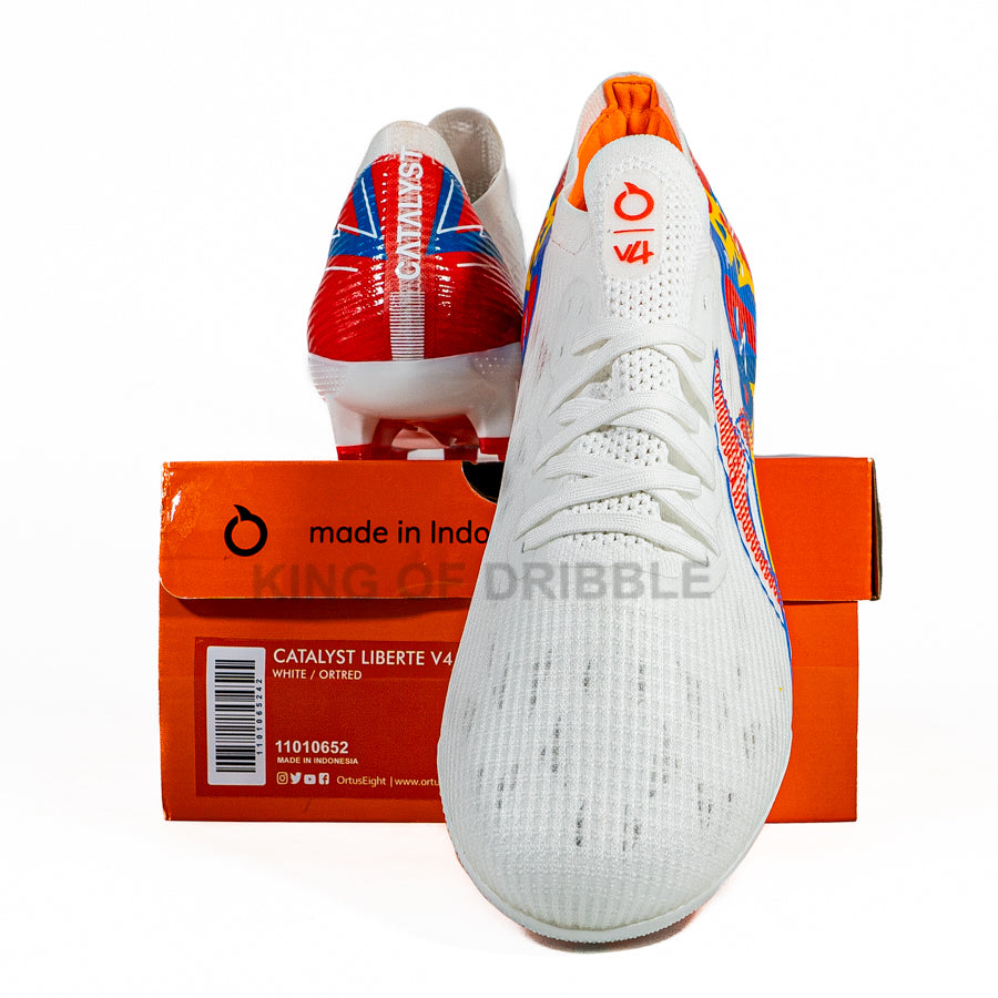 KING OF DRIBBLE Sepatu Bola Ortuseight Catalyst Liberte V4 FG 11010652 Original