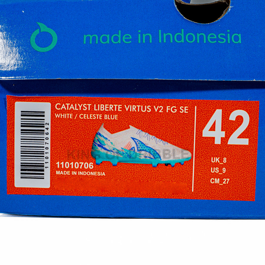 KING OF DRIBBLE Sepatu Bola Ortuseight Catalyst Liberte Virtus V2 FG SE 11010706 Original