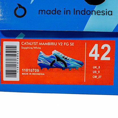 KING OF DRIBBLE Sepatu Bola Ortuseight Catalyst Mambiriu V2 FG SE 11010709 Original