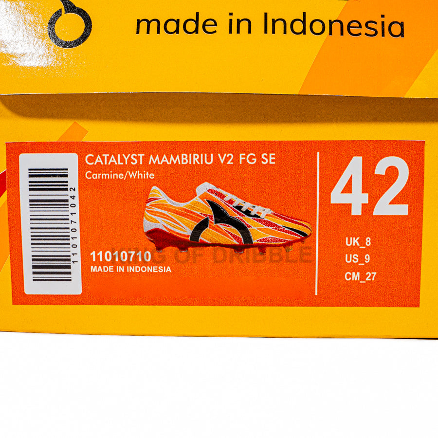 KING OF DRIBBLE Sepatu Bola Ortuseight Catalyst Mambiriu V2 FG SE 11010710 Original