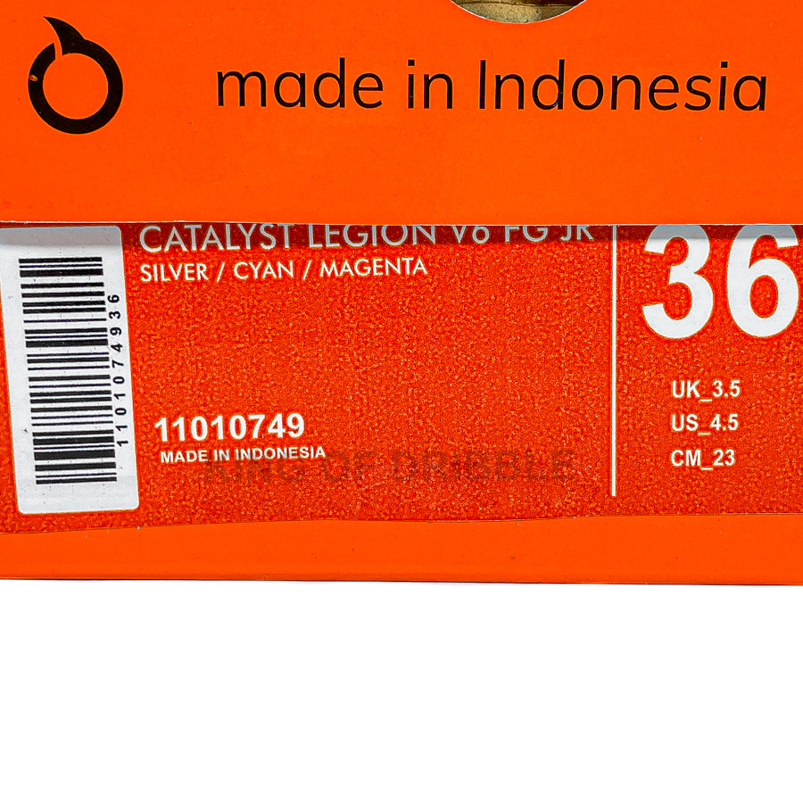 KING OF DRIBBLE Sepatu Bola Anak Ortuseight Catalyst Legion V6 FG JR 11010749 Original