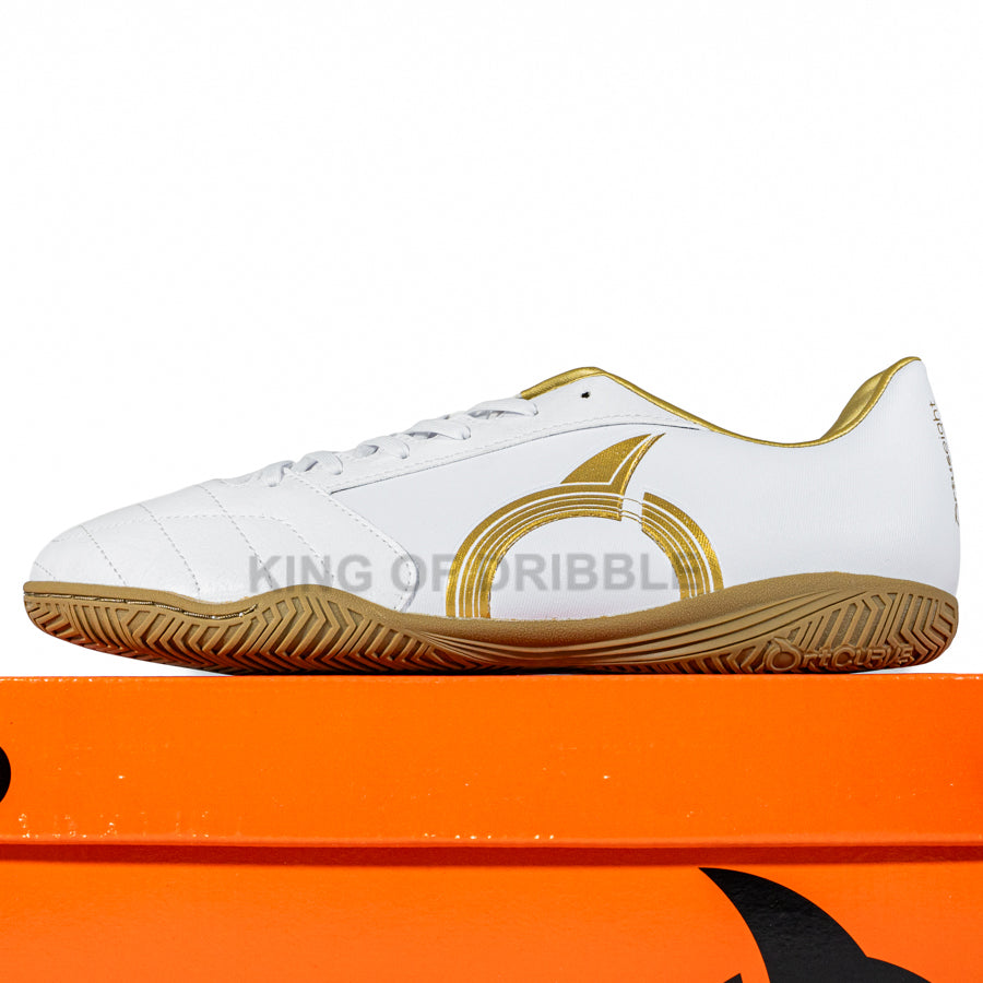 Sepatu Futsal Ortuseight Mirage IN White Gold 11020301 Original BNIB