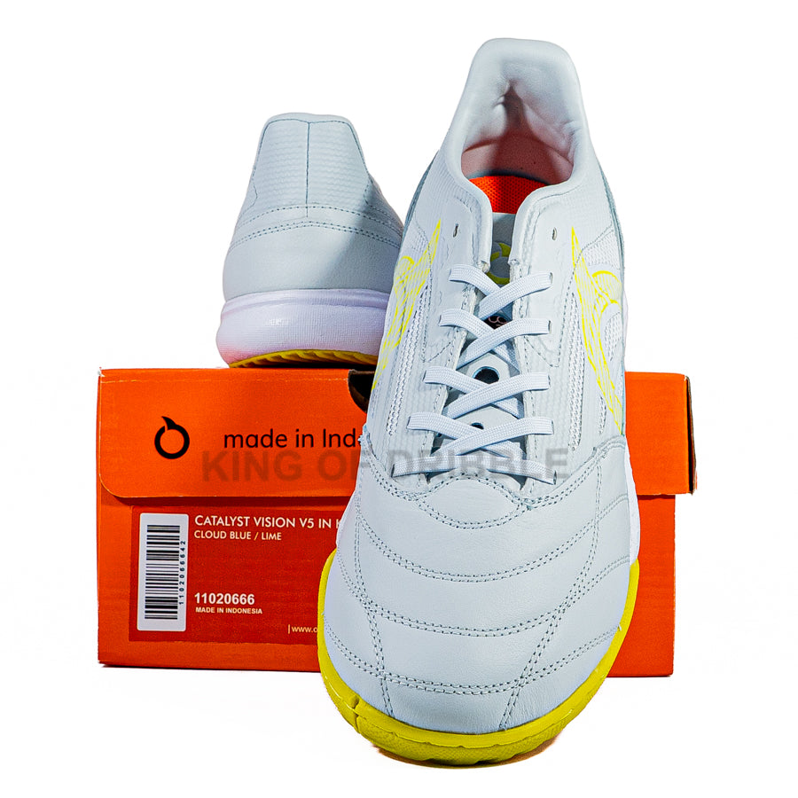 KING OF DRIBBLE Sepatu Futsal Ortuseight Catalyst Vision V5 IN K-LEA 11020666 Original