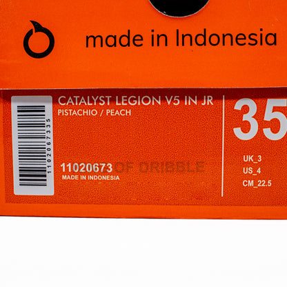 KING OF DRIBBLE Sepatu Futsal Anak Ortuseight Catalyst Legion V5 IN JR 11020673 Original