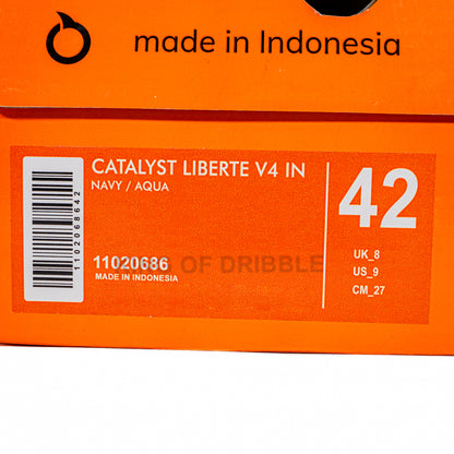 KING OF DRIBBLE Sepatu Futsal Ortuseight Catalyst Liberte V4 IN 11020686 Original