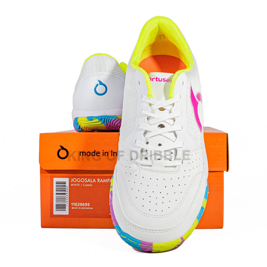 KING OF DRIBBLE Sepatu Futsal Ortuseight Jogosala Rampage V3 11020695 Original