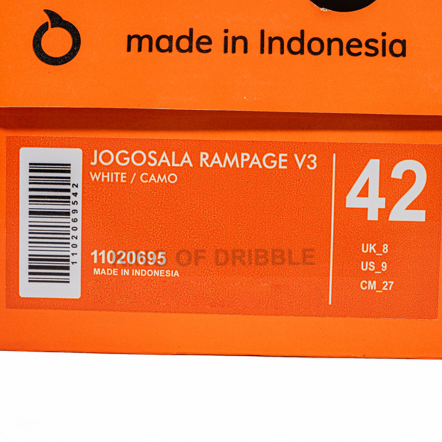 KING OF DRIBBLE Sepatu Futsal Ortuseight Jogosala Rampage V3 11020695 Original