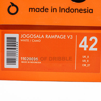 KING OF DRIBBLE Sepatu Futsal Ortuseight Jogosala Rampage V3 11020695 Original