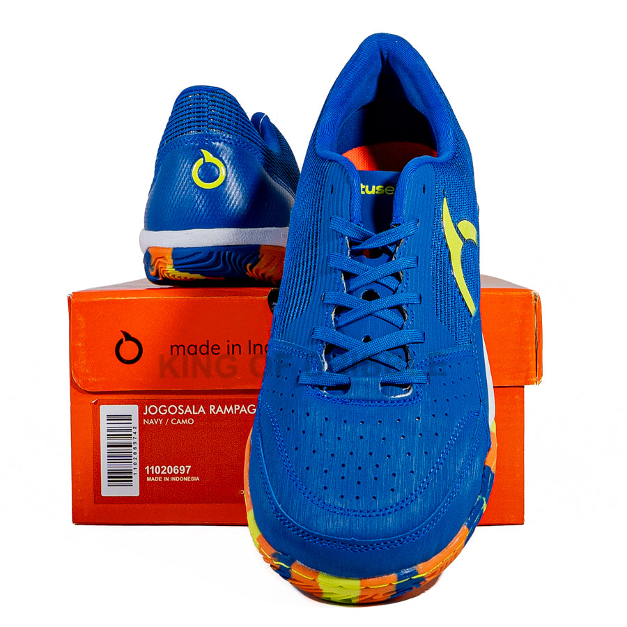 KING OF DRIBBLE Sepatu Futsal Ortuseight Jogosala Rampage V3 11020697 Original