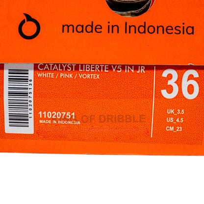 KING OF DRIBBLE Sepatu Futsal Anak Ortuseight Catalyst Liberte V5 IN JR 11020751 Original