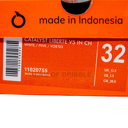 KING OF DRIBBLE Sepatu Futsal Anak Ortuseight Catalyst Liberte V5 IN CH 11020755 Original