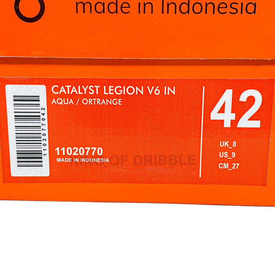 KING OF DRIBBLE Sepatu Futsal Ortuseight Catalyst Legion V6 IN 11020770 Original