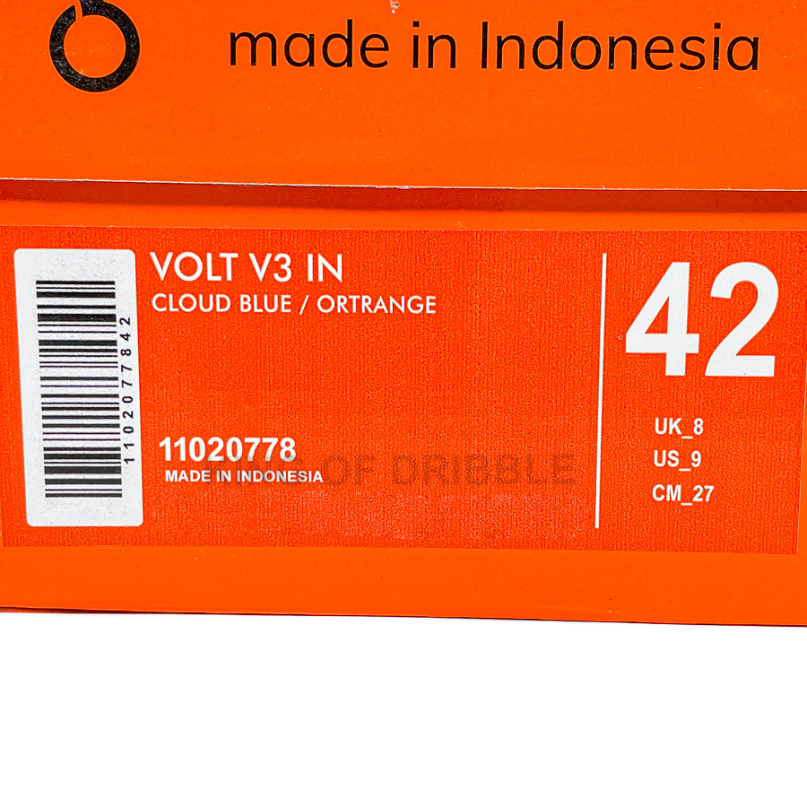 KING OF DRIBBLE Sepatu Futsal Ortuseight Volt V3 IN 11020778 Original