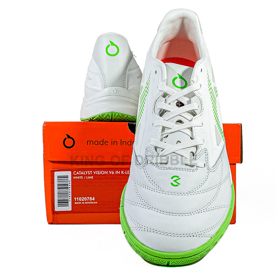 KING OF DRIBBLE Sepatu Futsal Ortuseight Catalyst Vision V6 IN K-LEA 11020784 Original