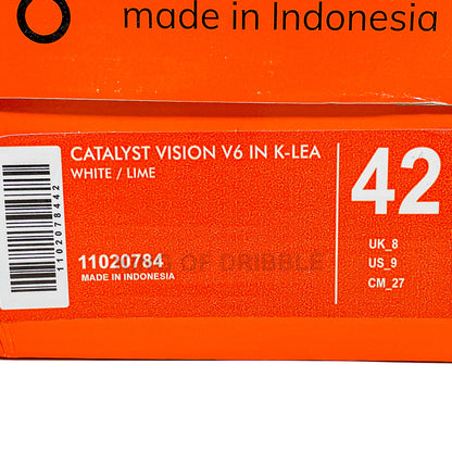 KING OF DRIBBLE Sepatu Futsal Ortuseight Catalyst Vision V6 IN K-LEA 11020784 Original