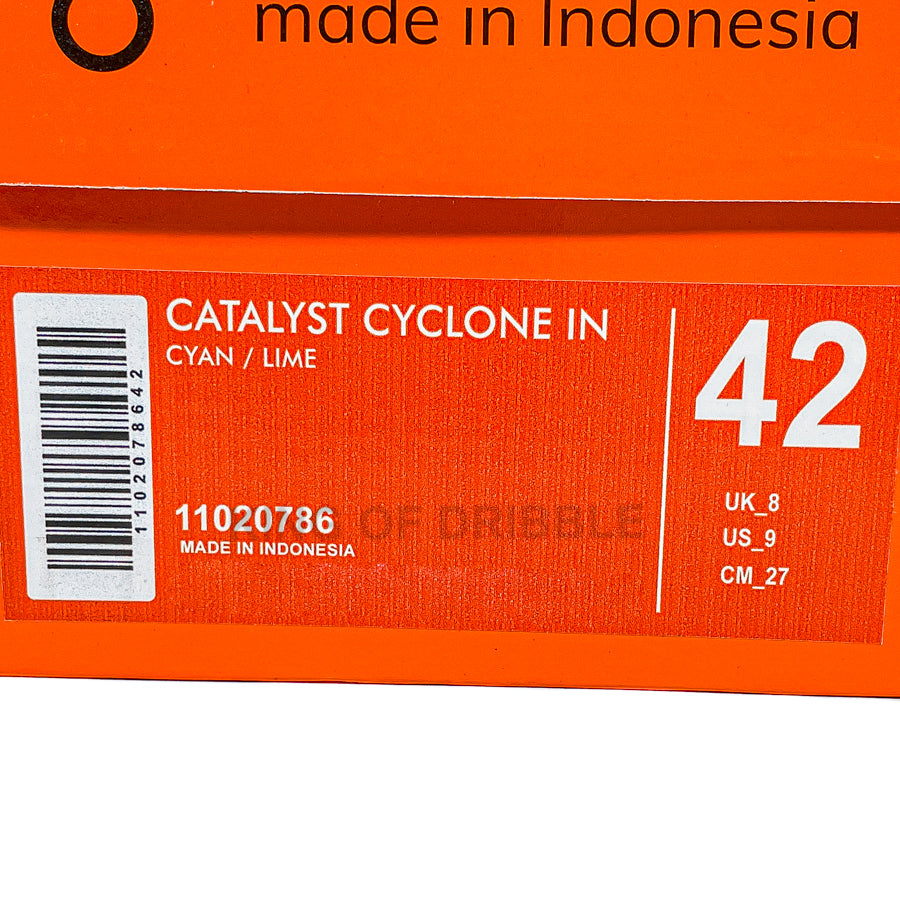 KING OF DRIBBLE Sepatu Futsal Ortuseight Catalyst Cyclone IN 11020786 Original