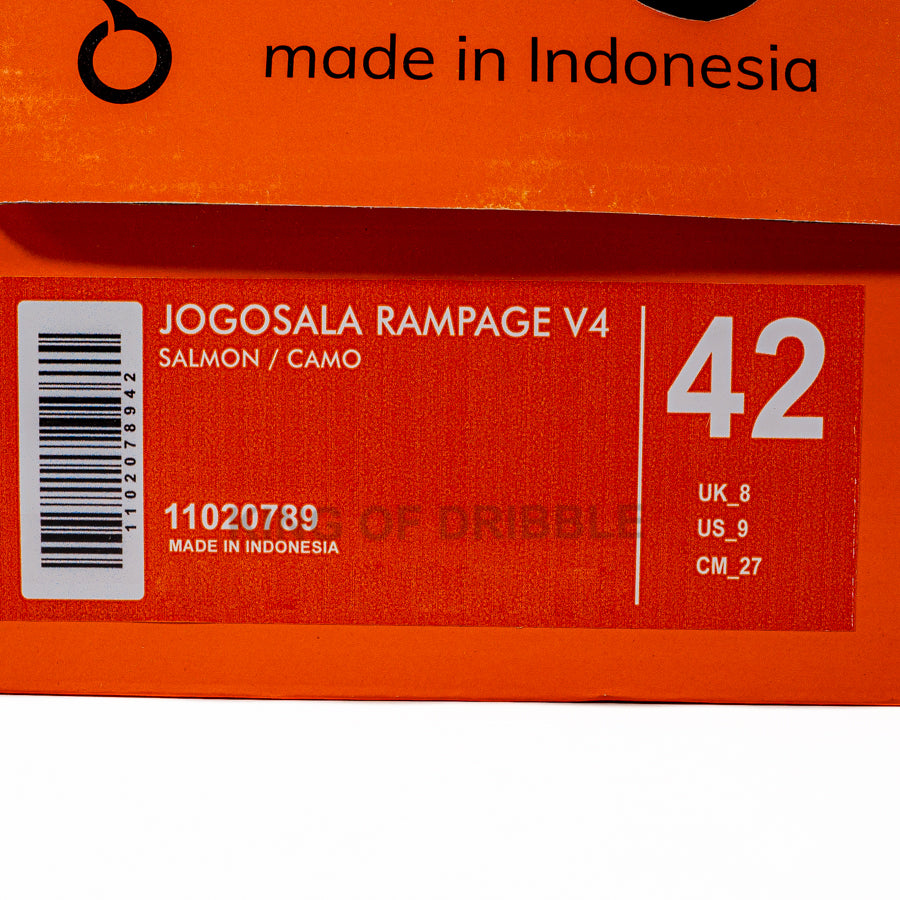 KING OF DRIBBLE Sepatu Futsal Ortuseight Jogosala Rampage V4 11020789 Original