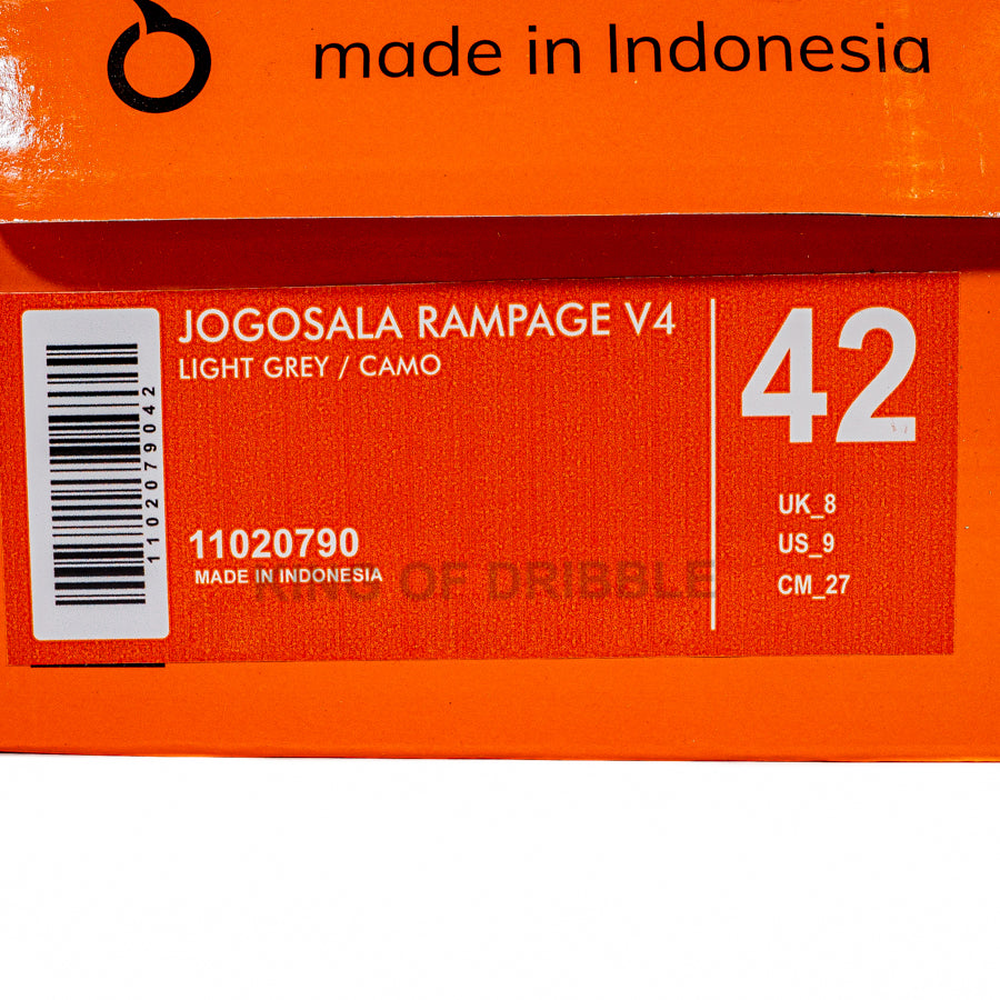 KING OF DRIBBLE Sepatu Futsal Ortuseight Jogosala Rampage V4 11020790 Original