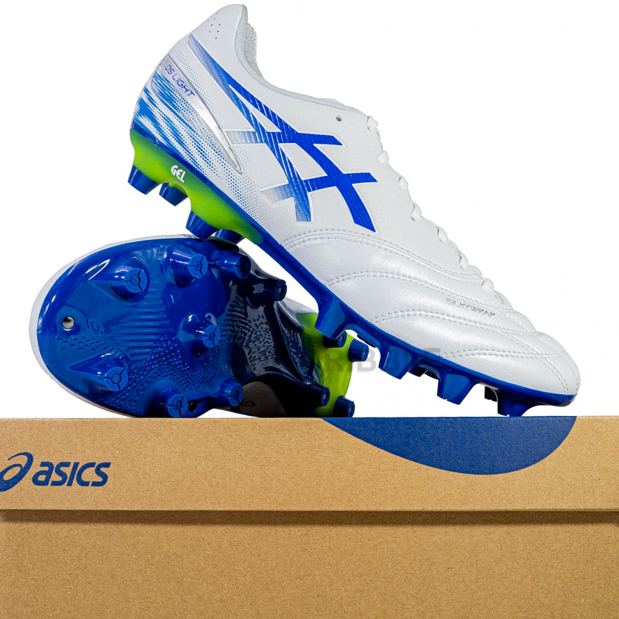KING OF DRIBBLE Sepatu Bola Asics Ds Light Pro Wide 1103A122-100 Original
