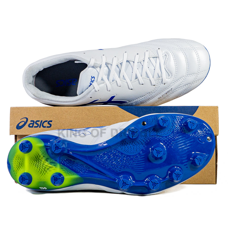 KING OF DRIBBLE Sepatu Bola Asics Ds Light Pro Wide 1103A122-100 Original