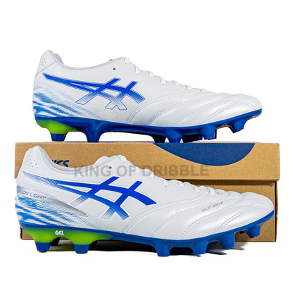 KING OF DRIBBLE Sepatu Bola Asics Ds Light Pro Wide 1103A122-100 Original