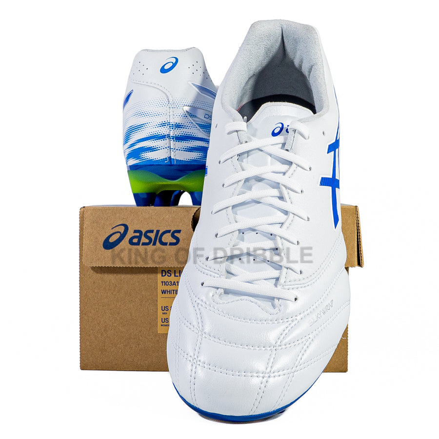 KING OF DRIBBLE Sepatu Bola Asics Ds Light Pro Wide 1103A122-100 Original