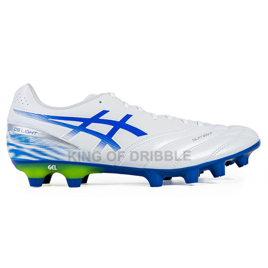KING OF DRIBBLE Sepatu Bola Asics Ds Light Pro Wide 1103A122-100 Original
