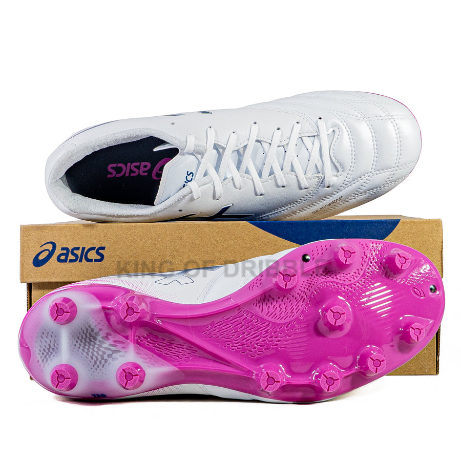 KING OF DRIBBLE Sepatu Bola Asics Ds Light Pro Wide 1103A122-101 Original