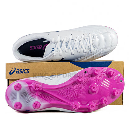 KING OF DRIBBLE Sepatu Bola Asics Ds Light Pro Wide 1103A122-101 Original
