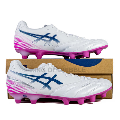 KING OF DRIBBLE Sepatu Bola Asics Ds Light Pro Wide 1103A122-101 Original