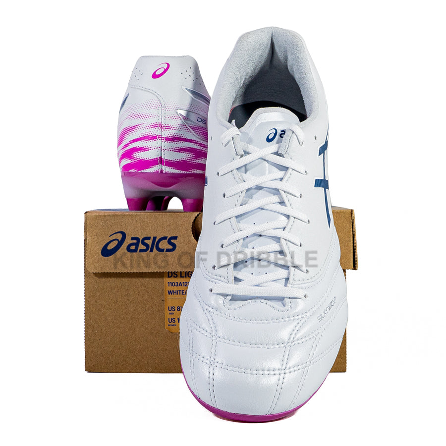 KING OF DRIBBLE Sepatu Bola Asics Ds Light Pro Wide 1103A122-101 Original