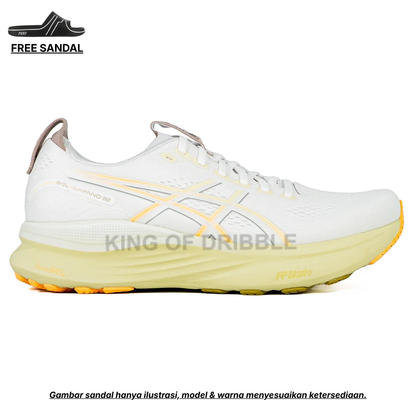 KING OF DRIBBLE Sepatu Running/Lari Asics Gel-Kayano 32 1011C052-101 Original - Gratis Sandal