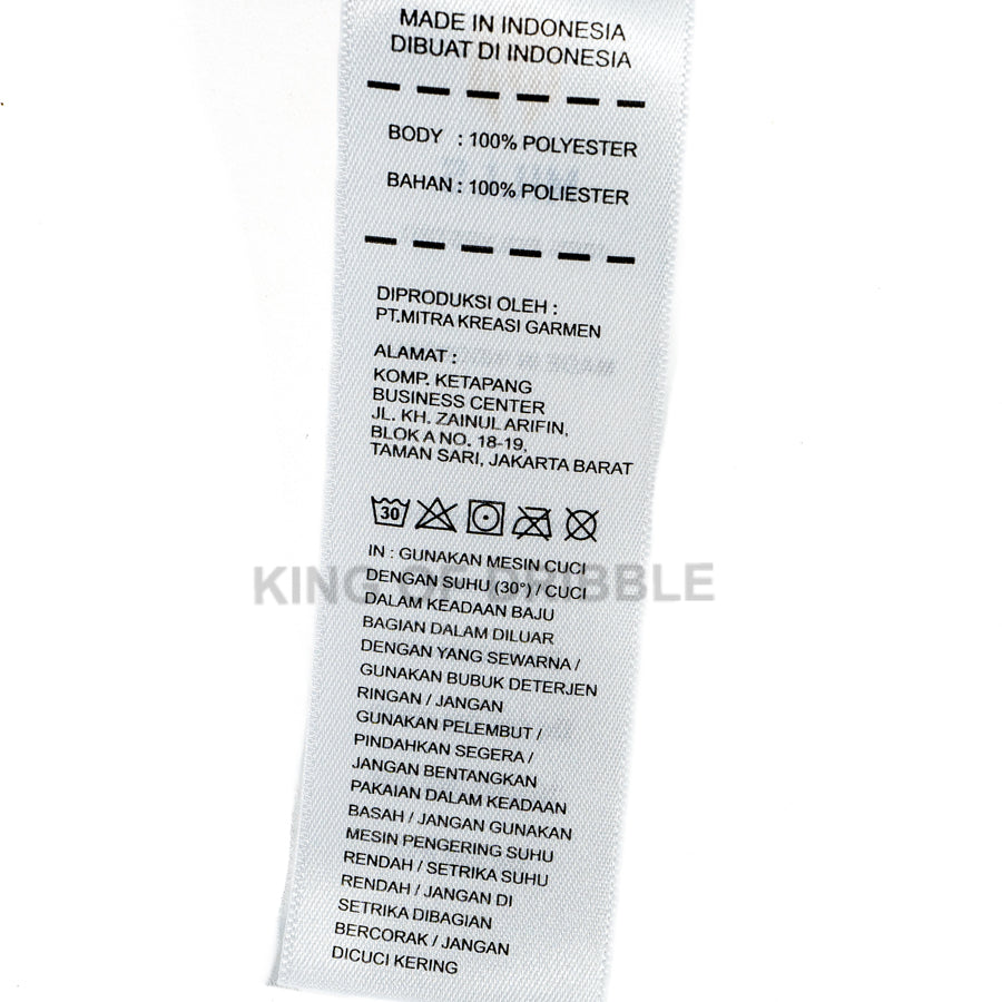 KING OF DRIBBLE Jersey Mills Indonesia Red Replica Version 1408 30 Original