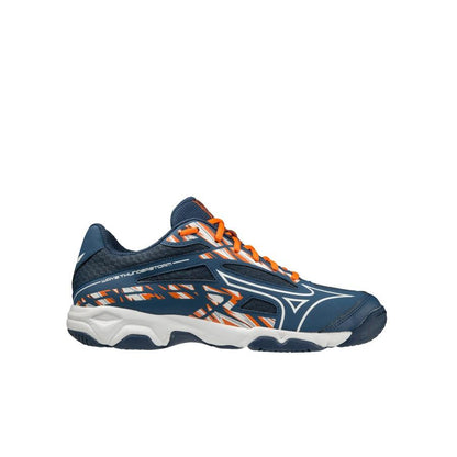 KING OF DRIBBLE Sepatu Volley Mizuno Wave Thunderstorm V1GA222121 Original