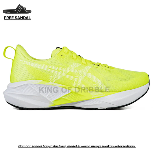 KING OF DRIBBLE Sepatu Running/Lari Asics Novablast 5 1011B974-750 Original - Gratis Sandal