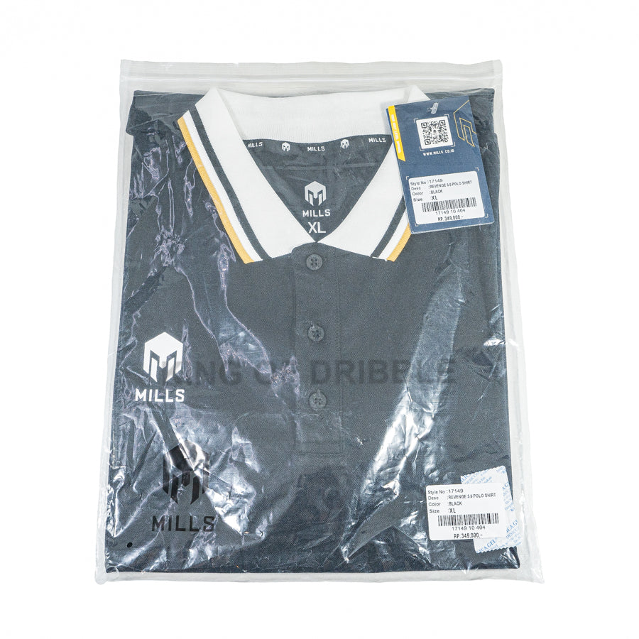 KING OF DRIBBLE Kaos Mills Revenge 5.0 Polo Shirt 17149 10 Original
