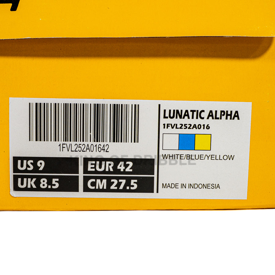 KING OF DRIBBLE Sepatu Voli Fixch Lunatic Alpha 1FVL252A016 Original