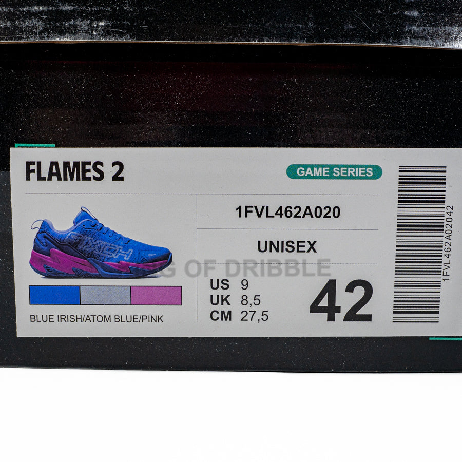 KING OF DRIBBLE Sepatu Voli Fixch Flames 2 1FVL462A020 Original