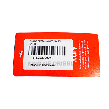 KING OF DRIBBLE Jersey Specs Timnas Futsal Away JSY 25 2020007 Original