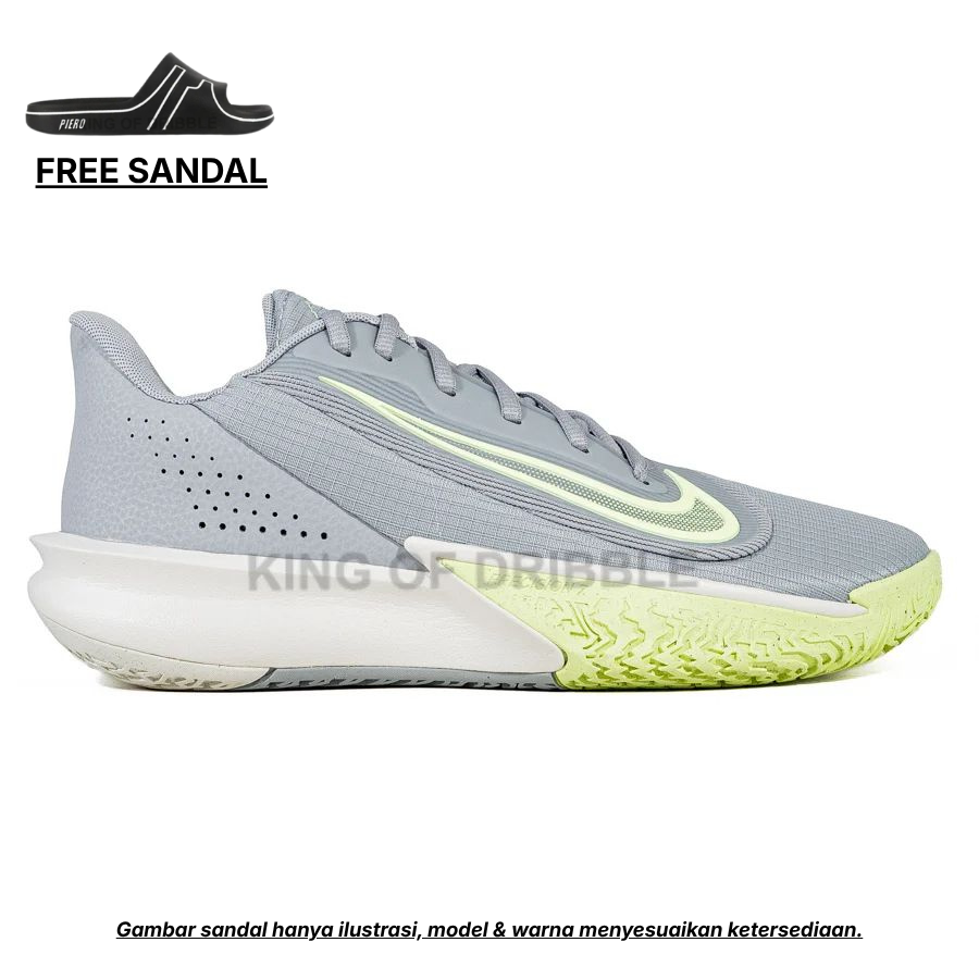 KING OF DRIBBLE Sepatu Basket Nike Precision VII HJ9153-002 Original - Gratis Sandal
