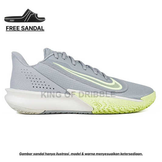 KING OF DRIBBLE Sepatu Basket Nike Precision VII HJ9153-002 Original - Gratis Sandal