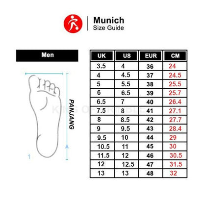 Sepatu Futsal Munich Continental V2 49 4104049 Original BNIB
